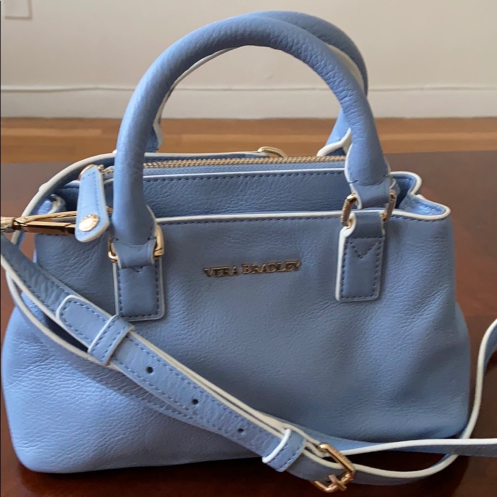 Vera Bradley cross body leather bag